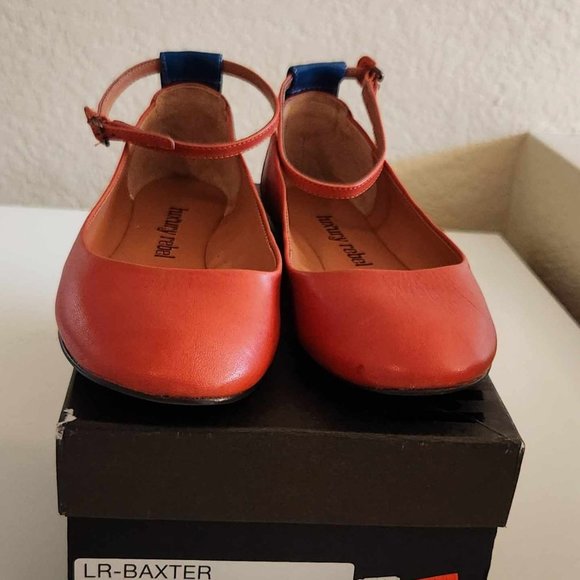 Luxury Rebel Baxter Ankle-Strap Flats - Picture 2 of 8